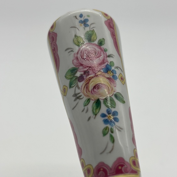 Limoges France Antique Porcelain Handpainted Letter Knife Matches Inkwell Marked - Picture 11 of 12